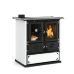 Cocina de Leña Rosetta Sinistra Steel 8kW - Imagen 2