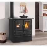 Cocina de Leña Rosetta Sinistra Steel 8kW - Imagen 3