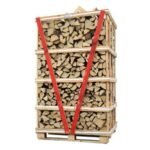 Caja HOTdevil de 2 m³ de leña de carpe ultraseca