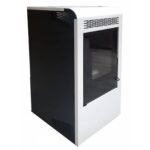 Estufa de pellets canalizable Vulcano 15kW - Imagen 3