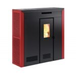 Estufa de pellets Carmen Slim canalizable de 12 kW