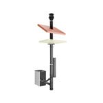 Kit coaxial tejado vertical Ø80-125 para estufa de pellets estanca KIT-JJ03-08MN - Imagen 2