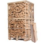 Palé de 3 estéreos de leña seca Brazeco cortada a 40 cm
