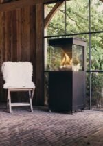 Calefactor de terraza – Hogar exterior a gas – de pie 9Kw – cubierta incluida - Imagen 3
