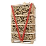 Caja premium de leña de carpe ultraseca – 2 m³