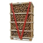 Caja de leña roble