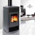 Estufa de leña Moderna Vita de 14 kW