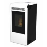 Estufa de pellets ETNA Vulcano canalizable de 15 kW