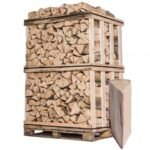 Palé de leña Brazeco de roble carpe y haya de 45 cm