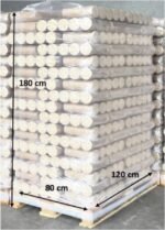 Palé de briquetas de madera Ecopower de 1000 kg