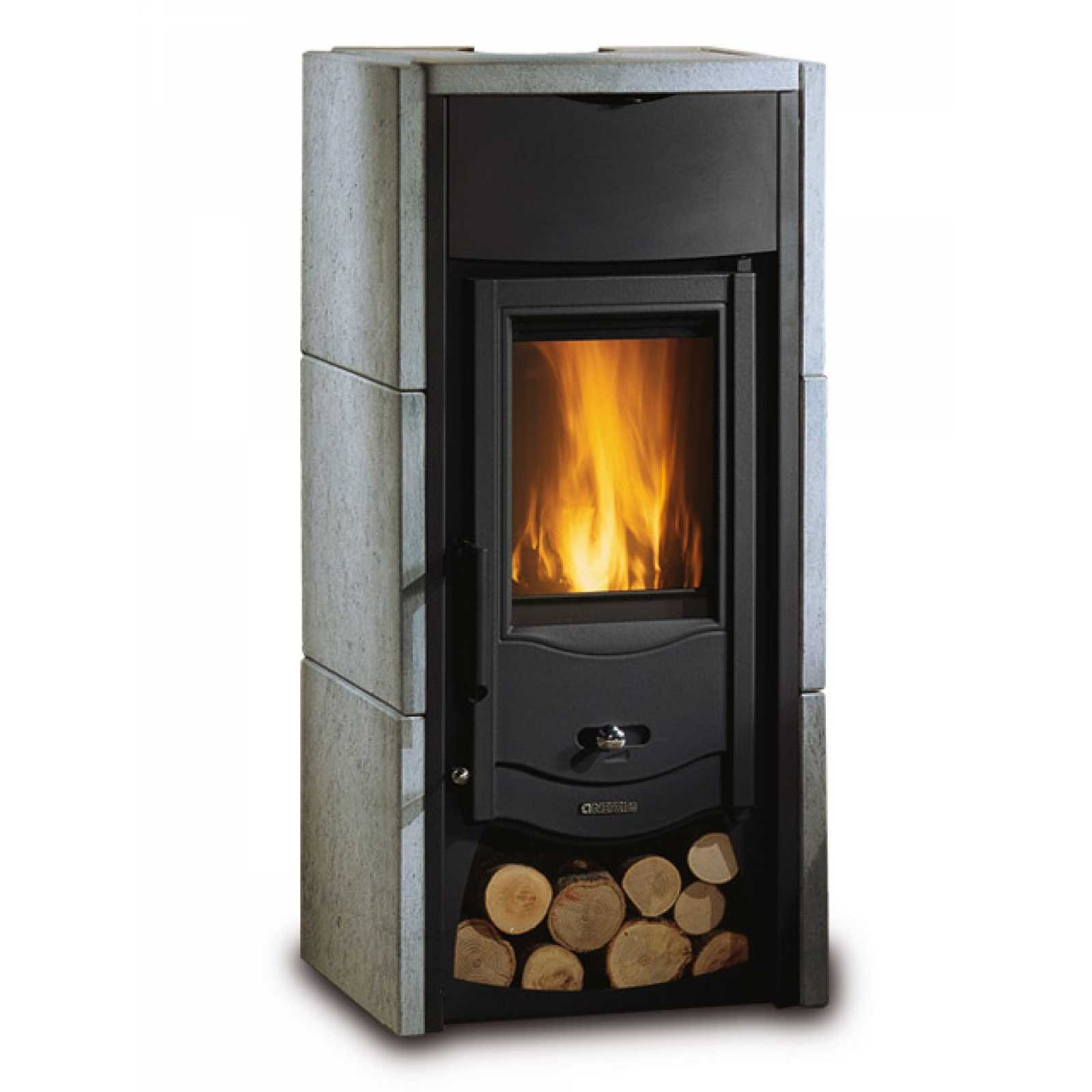 Estufa de leña Asia BII Piedra Natural 7kW